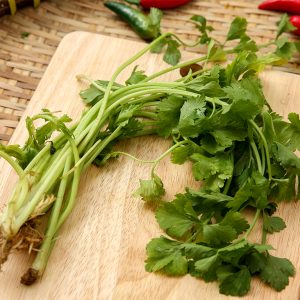 Rau mùi xanh tươi đóng tui 200g